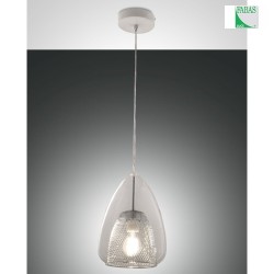 Pendant luminaire BRITTON, E27, IP20, Smartluce compatible, transparent