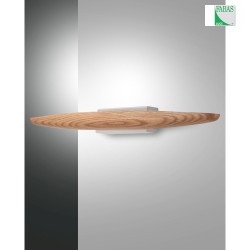 LED Wall luminaire RIBOT, 17W, 3000K, 1400lm, IP20, oak wood