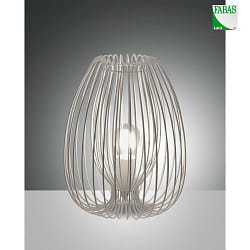 Lampada da tavolo CAMP E27 IP20, Bianco dimmerabile