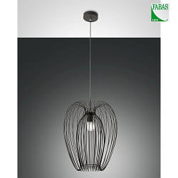 pendant luminaire CAMP 1 flame E27 IP20, white