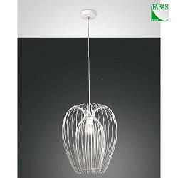 pendant luminaire CAMP 1 flame E27 IP20, black