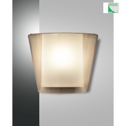 Wall luminaire VIKI, E27, IP20, amber