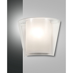 wall luminaire VIKI E27 IP20, transparent 