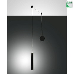 Luci a sospesione PRADO IP20, nero dimmerabile