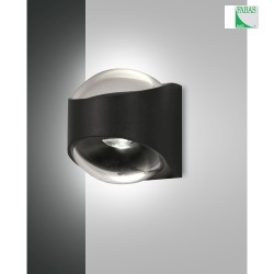 LED Outdoor Wall luminaire REMY, 12,5W, 3000K, 1000lm, IP65, black