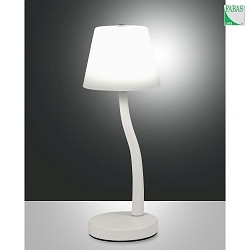 LED Tischleuchte IBLA, 1x9W, 3000K, IP20, wei