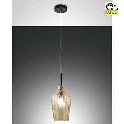 Luci a sospesione STINTINO E27 IP20, Champagne, Nero