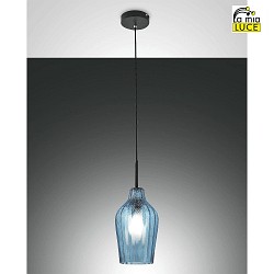 Luci a sospesione STINTINO E27 IP20, Azzurro, Nero