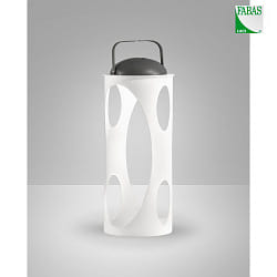 Lampada da tavolo a batteria CADDY IP54, Bianco dimmerabile