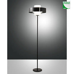 floor lamp LOTO E27 IP20, black dimmable