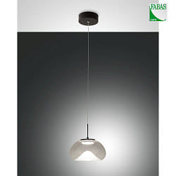 Luminaire  suspension BRENA  1 flamme IP20, noir gradable