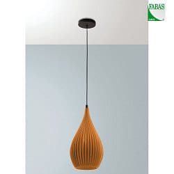 Luminaire  suspension LISA E27 IP20, noir, blanche