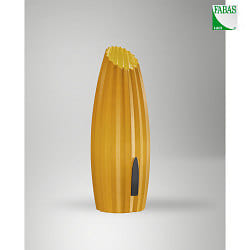 LED Tischleuchte NADINE, G9, 3W, 270lm, IP20, dimmbar, senffarben