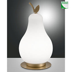 Lampe de table WILMA IP20, laiton satin gradable