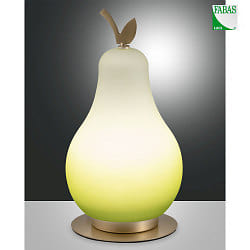 Lampe de table WILMA IP20, laiton satin gradable