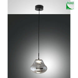 Luci a sospesione DEVA 1-Lampadina IP20, nero dimmerabile