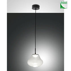 Luci a sospesione DEVA 1-Lampadina IP20, nero dimmerabile
