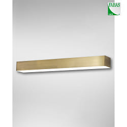 wall luminaire MISTRAL IP20, satined, satined brass