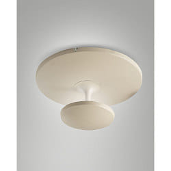 LED Design-Deckenleuchte CONRAD,  50cm, indirekt, 36W 3000K 4200lm, 3-stufig dimmbar, sandfarben
