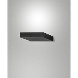 wall luminaire GUIA square, impact resistant, indirect IP20, black