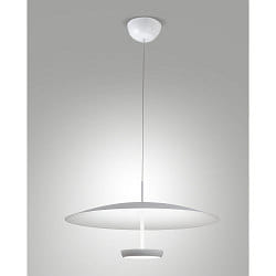 pendant luminaire YUKO adjustable, direct / indirect IP20, white dimmable