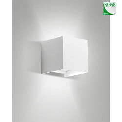 LED Auenwandleuchte CUBA, 12W, 3000K, 1448lm, IK03, IP54, wei
