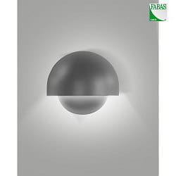 LED Auenwandleuchte ECTOR, 10W, 3000K, 990lm, IK06, IP65, dunkelgrau