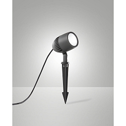 gorund spike luminaire BORIS IP65, dark grey