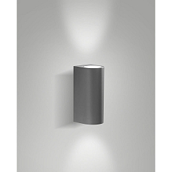 Applique da esterno HELI IP54, grigio scuro