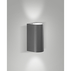 Applique da esterno HELI IP54, grigio scuro