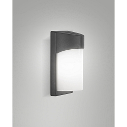 Applique da esterno GLUCK E27 IP54, grigio scuro