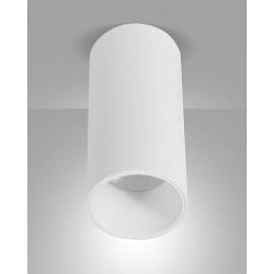 downlight RAY cylindrical, rigid, surface-mounted version IP44, white dimmable