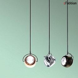 BELUGA COLOUR Pendant luminaire, transparent