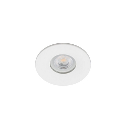 Plafonnier encastr WET GU10 IP44, blanc mat
