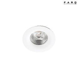 Plafonnier encastr NAIS LED IP23, blanche