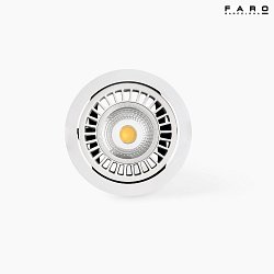 Apparecchio da incasso a soffitto OPTIC LED IP23, bianco