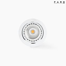 Apparecchio da incasso a soffitto MINI-OPTIC LED IP23, bianco