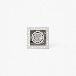 LED Deckeneinbauleuchte NANO COLIN-1 20, 12W, 2700K, IP23 ohne Rahmen, weie