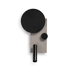 wall luminaire KLEE LED IP20, grey 