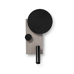 wall luminaire KLEE LED IP20, grey 