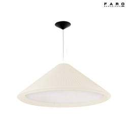 Luminaire  suspension SAIGON IN 4 flammes E27 IP20, noir mat, ivoire 