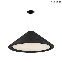 Luminaire  suspension SAIGON IN 4 flammes E27 IP20, noir mat 