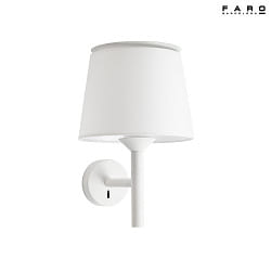 Luminaire mural SAVOY E27 IP20, blanche 