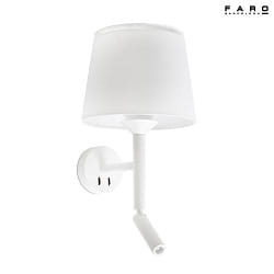 Luminaire mural SAVOY E27 IP20, blanche 