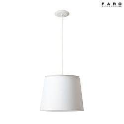 Luminaire  suspension SAVOY E27 IP20, blanche 