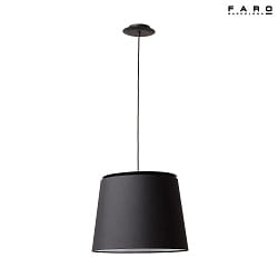Luminaire  suspension SAVOY E27 IP20, noir 