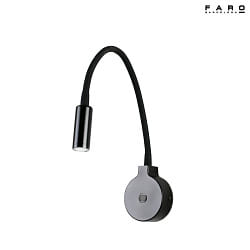 wall luminaire PIXIE LED IP20, black matt 