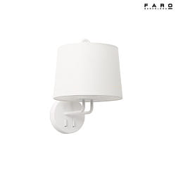 wall luminaire MONTREAL E27 IP20, white matt 