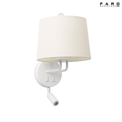 wall luminaire MONTREAL E27 IP20, white matt 