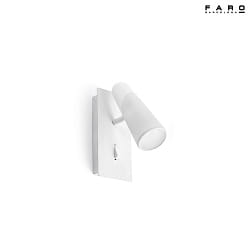wall luminaire LAO LED IP20, white matt 